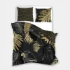 Pościel z satyny bawełnianej w liście NOBILE 220x200 cm