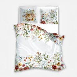 Pościel z satyny bawełnianej polne kwiaty NOBILE 220x200 cm
