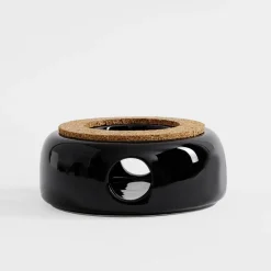 Podgrzewacz ceramiczny czarny MICA KONIGHOFFER 15x6,9 cm