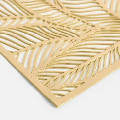 Podkładka na stół LIŚCIE złote 30x45 cm