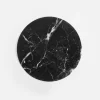 Podkładka na stół okrągła czarna 38 cm