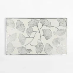 Podkładka na stół srebrna 45x30 cm