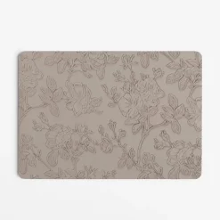Podkładka na stół szare KWIATY 43x30cm
