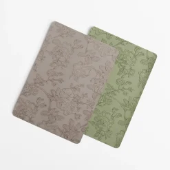 Podkładka na stół szare KWIATY 43x30cm