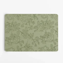 Podkładka na stół zielone KWIATY 43x30cm