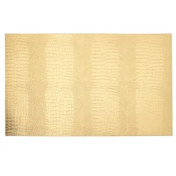 Podkładka na stół złota skóra węża 45x30 cm