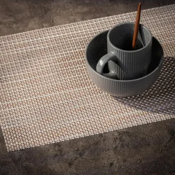 Podkładka na stół złoto-srebrna 30x45 cm