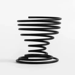 Podstawka na jajko czarna