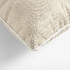 Poduszka dekoracyjna beżowa PIPER 45x45cm