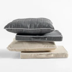 Poduszka dekoracyjna beżowa PIPER 45x45cm