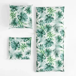 Poduszka dekoracyjna, biała, SAMBA, 45x45 cm