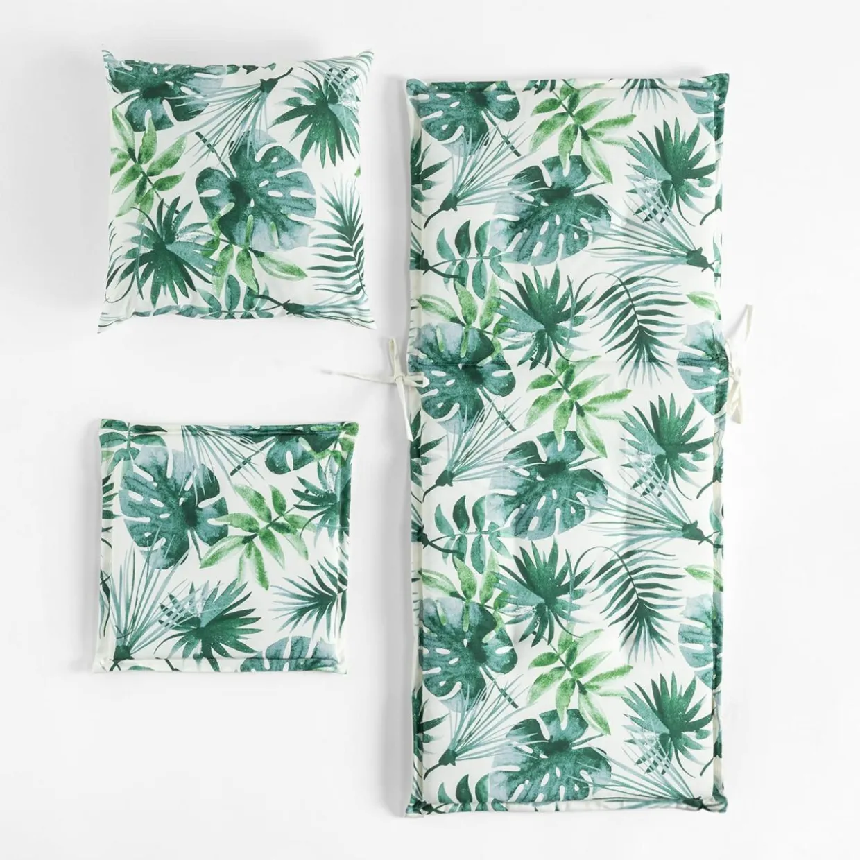 Poduszka dekoracyjna, biała, SAMBA, 45x45 cm