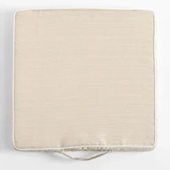 Poduszka na krzesło beżowa PIPER 40x40 cm