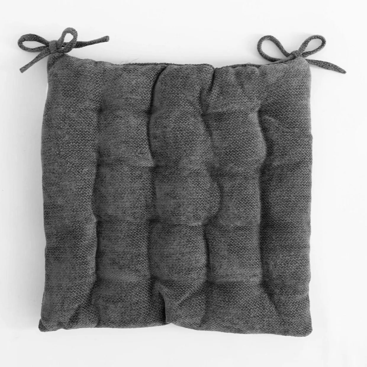 Poduszka na krzesło ciemnoszara DALLAS 40x40 cm