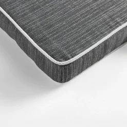 Poduszka na krzesło ciemnoszara PIPER 40x40 cm