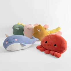 Poduszka przytulanka miś RAINBOW 25x55 cm