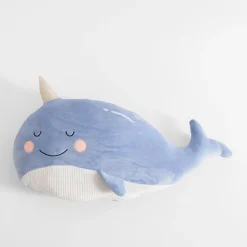 Poduszka przytulanka wieloryb RAINBOW 45 cm