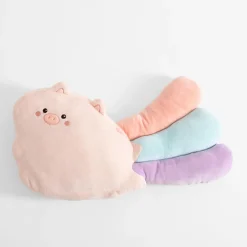 Poduszka przytulanka świnka RAINBOW 25x55 cm