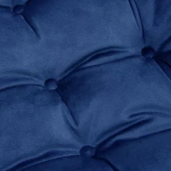 Poduszka siedzisko na krzesło granatowa VELVIO 40x40 cm