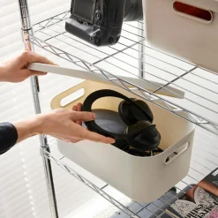 Pojemnik do przechowywania biały ALBULA 12 L