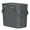 Pojemnik do segregacji szary ALBULA, 25 l