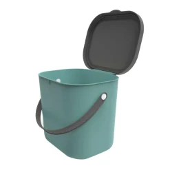 Pojemnik do segregacji zielony ALBULA, 6 l