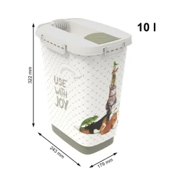 Pojemnik na karmę i smakołyki dla zwierząt CODY 10 I