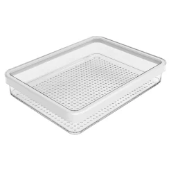 Pojemnik plastikowy biały na ser i wędlinę LOFT 2x 0,85 l