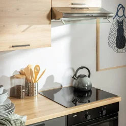 Pojemnik szklany z bambusową pokrywką 1300 ml