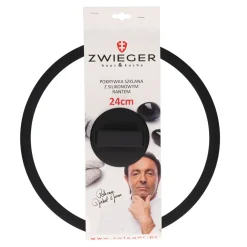 Pokrywka szklana z silikonem ZWIEGER 24 cm