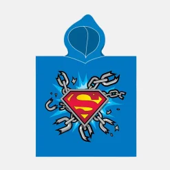 Poncho ręcznik kąpielowy SUPERMAN 50x115 cm
