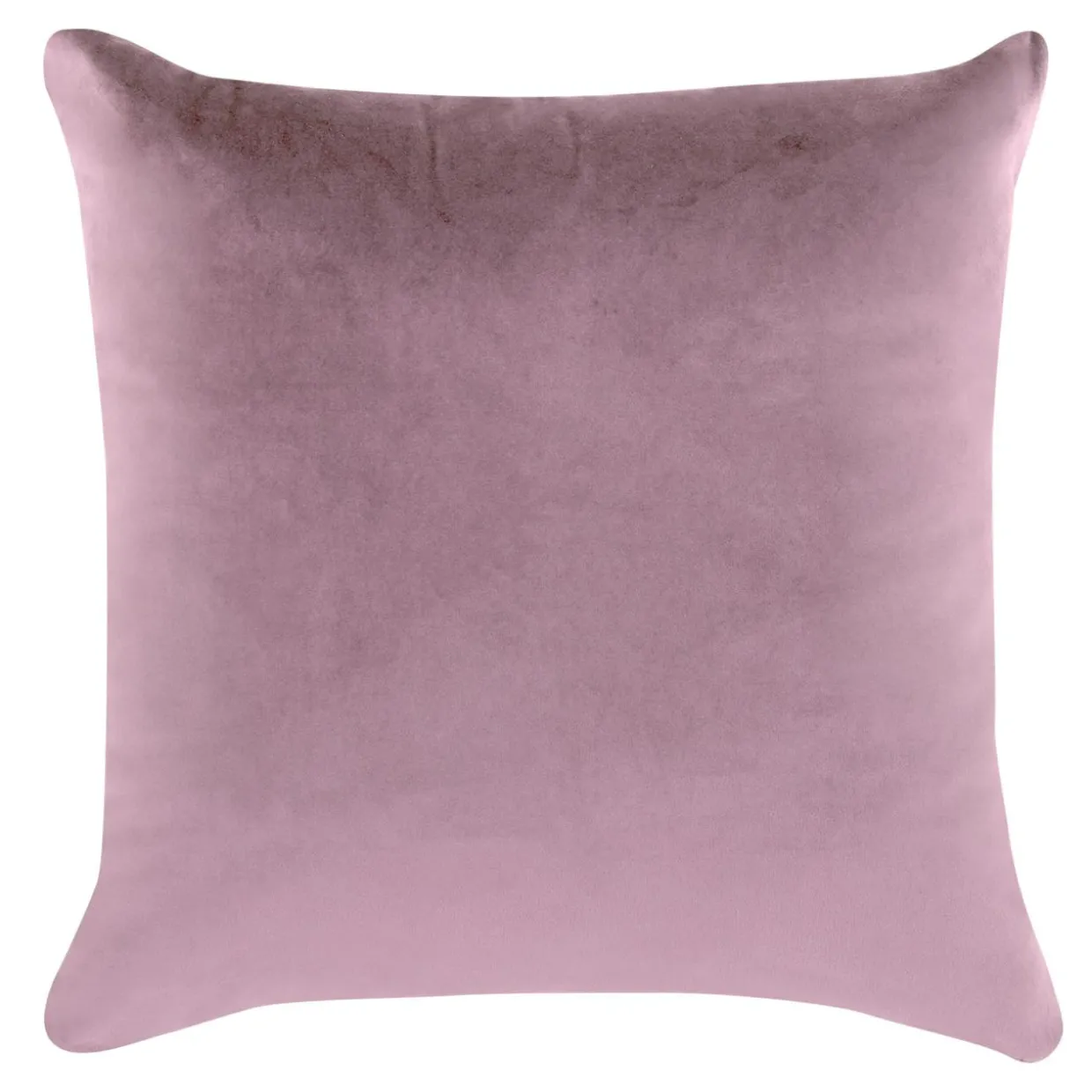 Poszewka dekoracyjna różowa welurowa VELVIO 45x45 cm