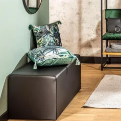 Poszewka dekoracyjna w liście z chwostami PALM 45x45 cm