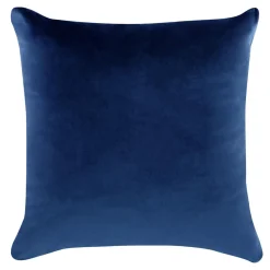 Poszewka dekoracyjna welurowa granatowa VELVIO 45x45 cm