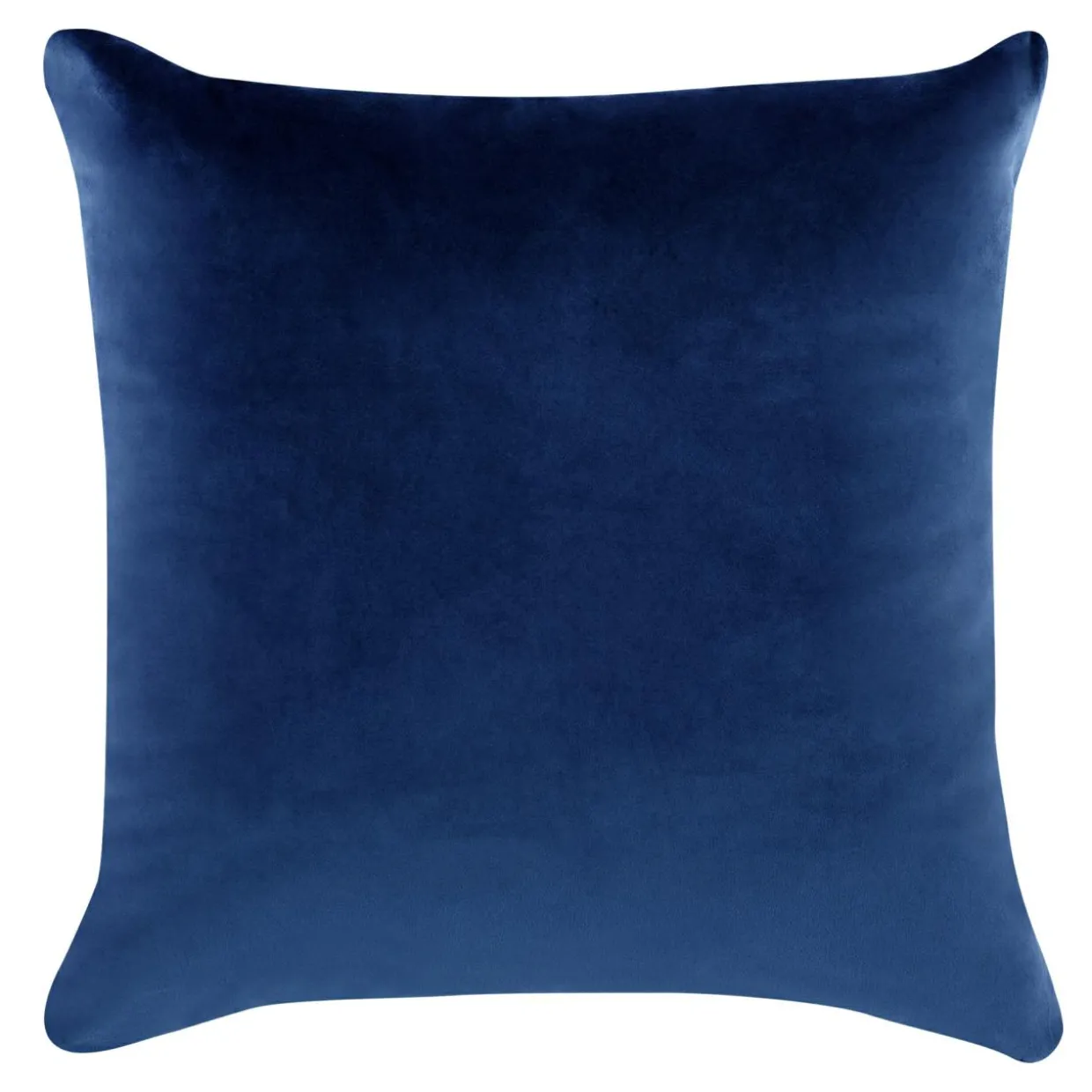 Poszewka dekoracyjna welurowa granatowa VELVIO 45x45 cm