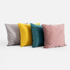 Poszewka szara ZIPPI 45x45 cm