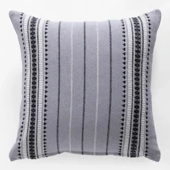 Poszewka szaro-biała ORIENT 40x40 cm