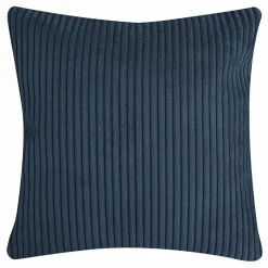 Poszewka sztruksowa granatowa COURDUROY 45x45 cm