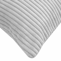 Poszewka sztruksowa szara COURDUROY 45x45 cm