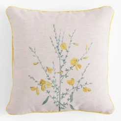 Poszewka żółta WILDFLOWER 45x45 cm