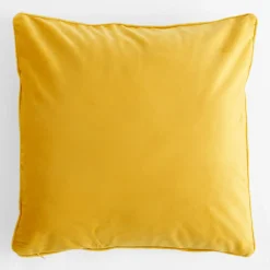 Poszewka w kwiaty żółta SUZI 45x45 cm