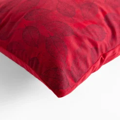 Poszewka w liście czerwona AURIR 45x45 cm
