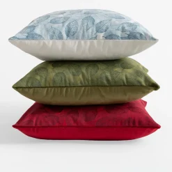 Poszewka w liście czerwona AURIR 45x45 cm