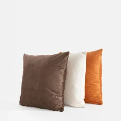 Poszewka w liście pomarańczowa ADRIEN 45x45 cm