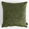Poszewka w liście zielona AURIR 45x45 cm