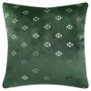 Poszewka w stylu glamour zielona SUSA 45x45 cm