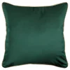 Poszewka welurowa ciemnozielona LILLE 45x45 cm