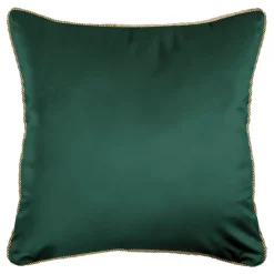 Poszewka welurowa ciemnozielona LILLE 45x45 cm
