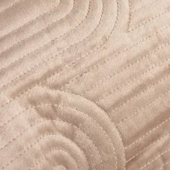 Poszewka welurowa geometryczna szara JONES 45x45 cm