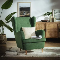 Poszewka welurowa geometryczna kremowa JONES 45x45 cm